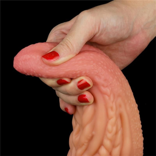 Фалоімітатор Dual-Layered Silicone Tongue 10